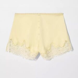 NWT KATE MOSS X ZARA SILK LINGERIE SHORTS XS- Festival Collection 2025